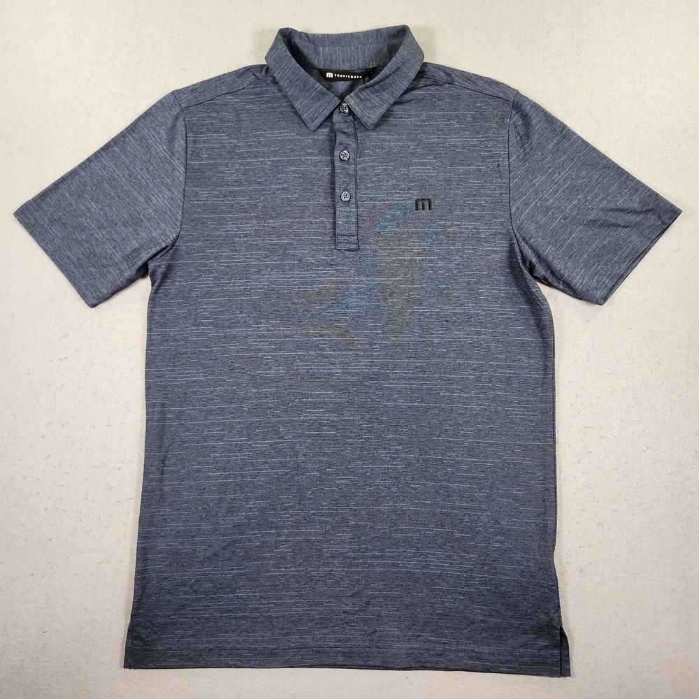 Travis Mathew Men's The Heater Golf Polo Navy Size Small New With Tags